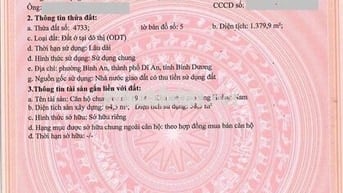 CHÍNH CHỦ-CĂN GÓC 2 MẶT VIEW; 2PN-2WC, 2,2ty; Dĩ An-Bình Dương