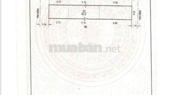 Tân Hương DT 97m² (4 x 24.5m) 2 MẶT HẺM TRƯỚC SAU