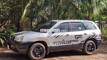 Santafe máy dầu 7 chỗ 2 cầu đủ cửa nóc