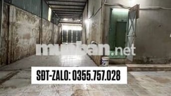 CHO THUÊ KHO XƯỞNG 200M2 MẶT TIỀN HÓC MÔN