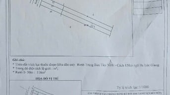 CẦN BÁN GẤP LÔ ĐẤT MT NGAY KCN THÀNH THÀNH CÔNG