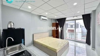 Khai trương phòng studio full nt máy giặt riêng, ban công, cửa sổ, 9p