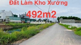 🔥🔥BÁN LÔ ĐẤT 492,8m2 MẶT TIỀN KÊNH ĐANG LÀM 40m