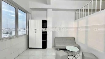 Duplex 30m2 full nội thất, phòng mới, nhà xe rộng rãi, giờ giấc tự do