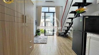 Cho thuê phòng có gác gần Etown Cộng Hoà_Đại Học GreenWich QTB