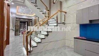 SỐ NHÀ ĐẸP 1/- 4 TẦNG 58m2- ĐẤT MỚI- GIÁP KHU TÊN LỬA- HẺM 6m- 6.5 TỶ
