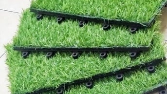 Thanh lý Vỉ nhựa gỗ, vỉ cỏ lót sàn loại cao cấp