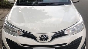 Toyota Vios E CVT 2019 màu trắng, số tự động