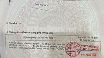BÁN LÔ ĐẤT MT BÌNH THÁI 4 KẸP KIỆT 3M VÔ CÙNG THOÁNG - CẨM LỆ