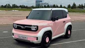 VinFast VF3 Hồng 2025 Mua Pin decal full cực đẹp