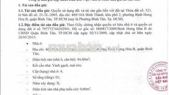 BĐS phường Bình Hưng Hòa B, Bình Tân, TP.HCM (Phường Bình Tân, Tp.HCM)