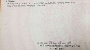 2ty1 tỷ - Tân Phú Trung - Củ Chi