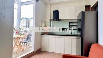 🏢 GIÁ THẬT ! CHDV STUDIO_BALCONY_25m2_FULL NT ( thang máy , hút mùi..)