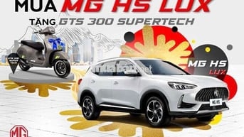 Mua MG HS LUX đỏ – Tặng ngay xe Vespa cực chất! 🛵