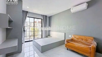 Căn hộ 1 phòng ngủ ban công - gần Lotte - Full nội thất