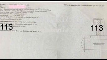 Bán lô đất mặt tiền đường 33m Lê Đại Hành- Hòa Thọ Đông- quận Cẩm Lệ