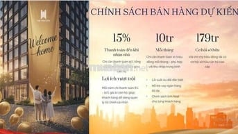 Booking CDT căn hộ 2PN chỉ 1 tỷ 580 thanh toán dài hạn, mỗi tháng 10tr