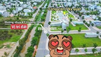 BÁN GẤP LÔ GÓC SÁT BÊN CÔNG VIÊN 7 KỲ QUAN