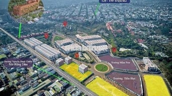 Nhà phố 4 tầng tại Khu đô thị Trung Nguyên. giá cực tốt