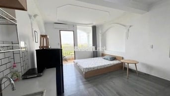 STUDIO BAN CÔNG LỚN RÔNG 30M2_MÁY GIĂT RIÊNG_VŨ TÙNG, P2, BÌNH THANH