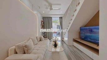 bán nhà 3 tầng 65m2 đường oto 8m nguyễn công trứ 4pn mới xây
