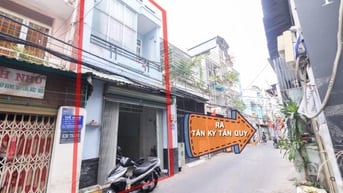 Nhà hẻm 5m xe hơi Tân Kỳ Tân Quý, Bình Tân