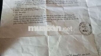 Bán đất An Thành - Tân Khánh - Tp Hồ Chí Minh