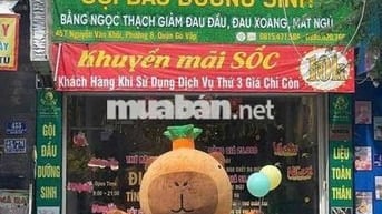 CHO THUÊ MẶT TIỀN NGUYỄN VĂN KHỐI - GÒ VẤP