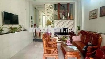 BÁN NHÀ 1/ HƯƠNG LỘ 2 BÌNH TÂN 4.6x16m HXH 8M THÔNG 4TẦNG 4PN SHR
