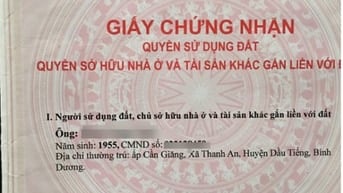 Nhà-đất bờ sông Sài Gòn, 753 m2, ngang 20 m, giá 1,5 tỷ