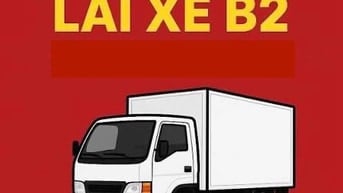 Tuyển 02 lái xe bằng B2 trở lên + 01 Lái Xe Nâng