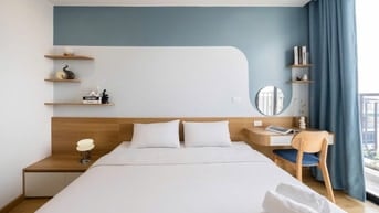 CHO THUÊ CĂN HỘ 2PN TRUNG TÂM BA ĐÌNH - ĐƯỜNG ĐÀO TẤN FULL NỘI THẤT 