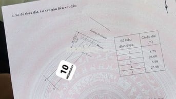 BÁN ĐẤT MẶT ĐƯỜNG PHỐ NỈ sổ đỏ chính chủ 130,5m2