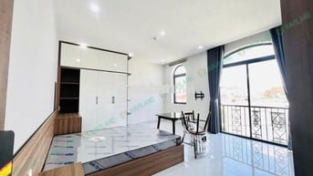 CHO THUÊ CĂN HỘ MỚI THOÁNG CÓ BAN CÔNG NGAY CẦU HÒA XUÂN FULL NỘI THẤT