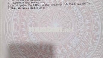 mặt tiền đối diện kcn giao long