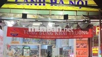 sang toàn bộ quán phở hoặc sang lại mặt bằng mặt tiền khu chợ Vĩnh Lôc