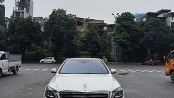 Bán xe Mercedes-Benz S450 đời 2017 màu trắng biển Hà Nội giá 1,85 tỷ