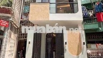 Gấp bán: Nhà mới đẹp 4 Tầng x 58m2 (3,8x15) ,4 PN, Hẻm xe hơi, giá bớt