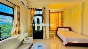 Studio ban công, view biển, full nội thất, thang máy, đẹp mà chỉ 6tr