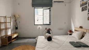 Ký túc xá nữ phòng 4 người Trung tâm Q1 sang xịn chuẩn hostel giá S