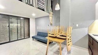 DUPLEX FULL NỘI THẤT GÁC CAO 2M
