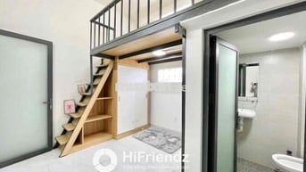 SIÊU PHẨM PHÒNG TRỌ CÓ GÁC CỬA SỔ TRỜI CẦU THANG KẾT HỢP TỦ ĐỒ