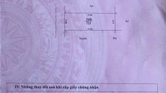 Lô đất Hoa hậu! Full thổ cư tại Xã An Khánh, Hoài Đức, Hà Nội