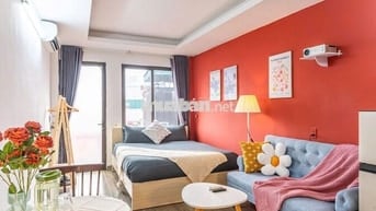 CĂN STUDIO 30M2 FULL ĐỒ, CÓ BAN CÔNG, CHÍNH CHỦ KHU ĐỘI CẤN