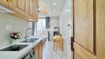 CHDV cho thuê 1pn ban công, full nội thất gần chợ Phạm Văn Bạch, HCM