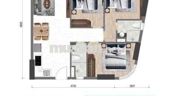 CĂN HỘ PANORAMA 3PN 2NVS 94M2  KHU PHỨC HỢP ĐÔ THỊ