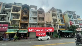 CHO THUÊ NHÀ MẶT TIỀN NGAY NGÃ TƯ TẠ QUANG BỮU CAO LỖ 2CĂN ĐÔI 8x20