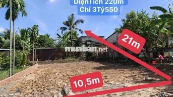 BÁN ĐÂT HƯNG ĐỊNH 21(10x22) GẦN CHỢ BÚNG