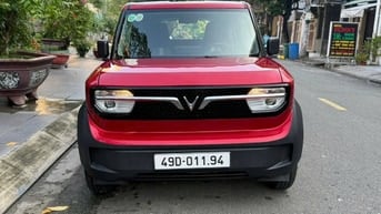 VinFast VF3 Đỏ Ruby 2025 Pin Mua odo 3800km