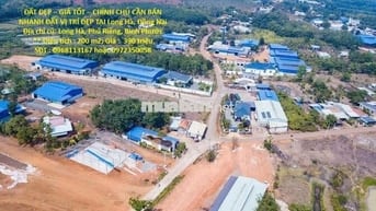 CHÍNH CHỦ CẦN BÁN  NHANH ĐẤT VỊ TRÍ ĐẸP TẠI Long Hà, Đồng Nai